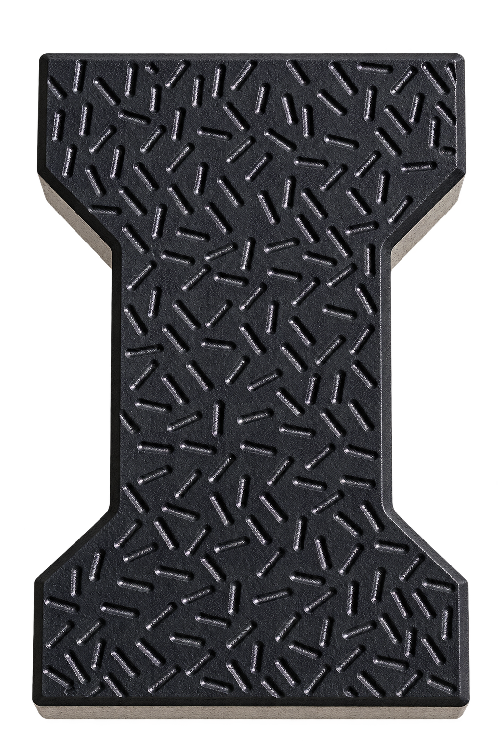 I Shaped Paver Block (Black)